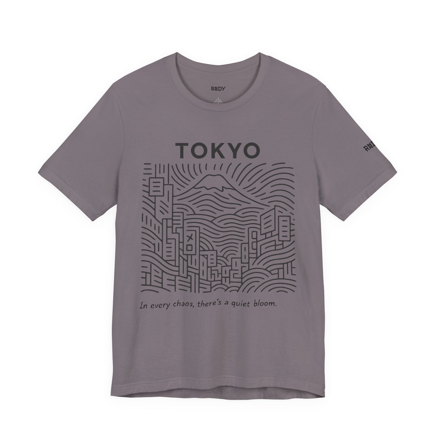 Tokyo Inspired Unisex Tee - Minimalist Graphic Shirt