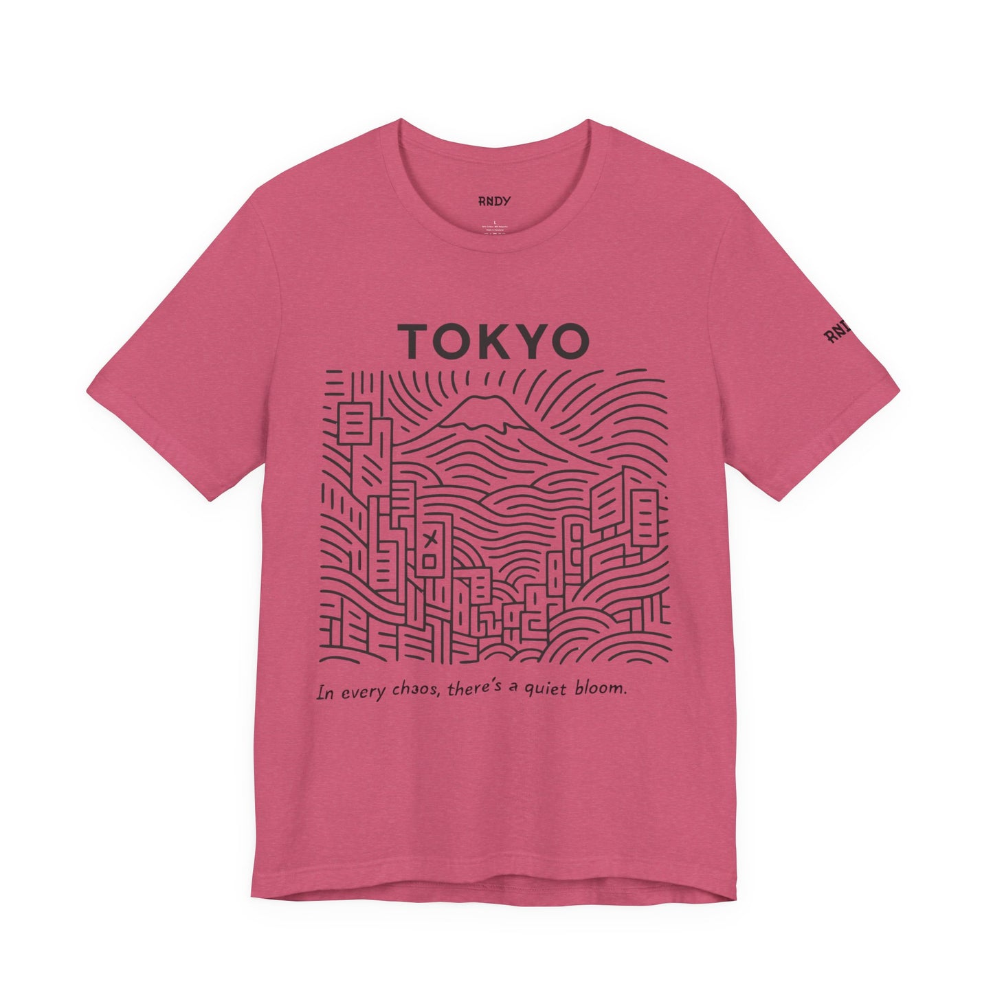 Tokyo Inspired Unisex Tee - Minimalist Graphic Shirt