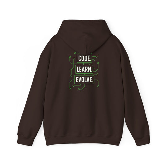 CODE LEARN EVOLVE Hoodie Sweatshirt