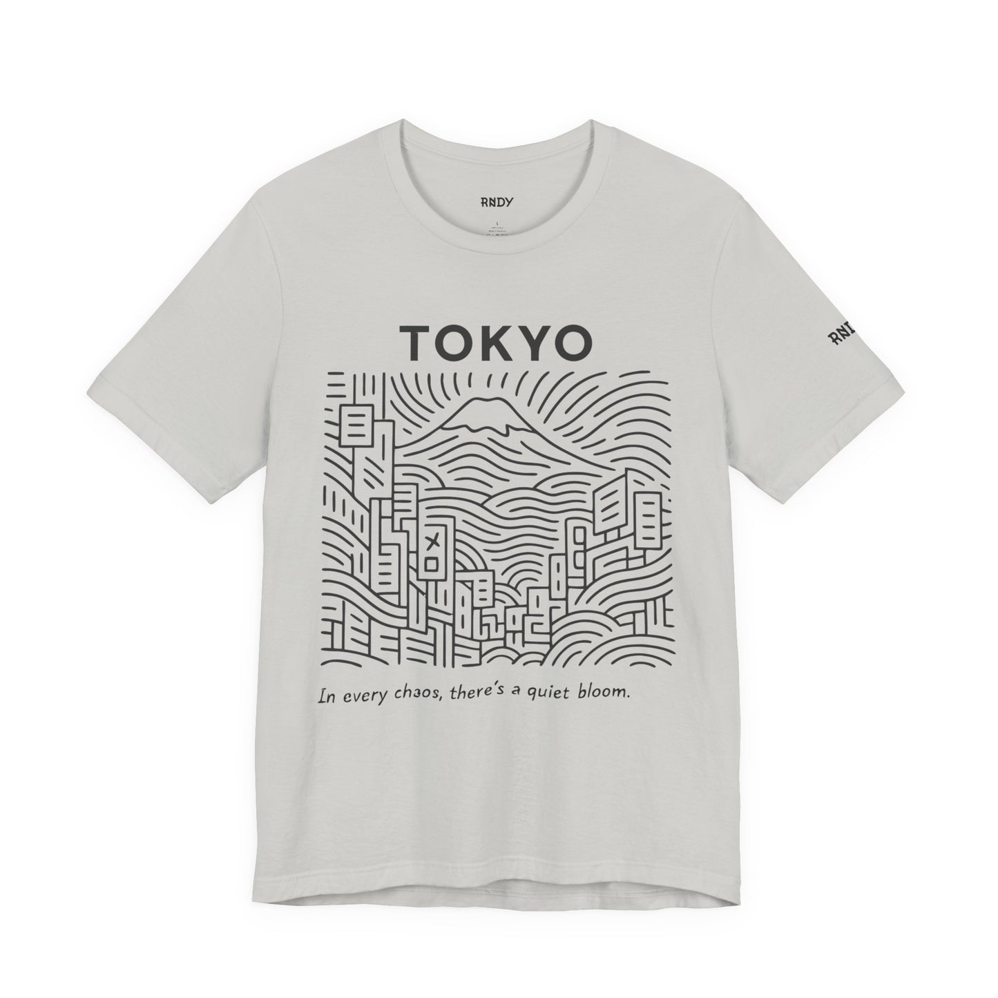 Tokyo Inspired Unisex Tee - Minimalist Graphic Shirt