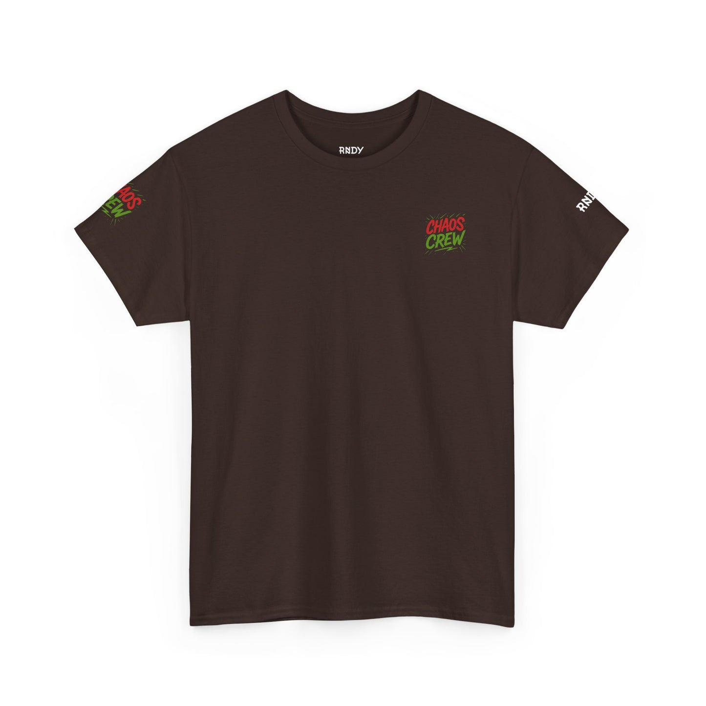 Chaos Crew Unisex Heavy Cotton Tee | Fun Graphic T-Shirt for Group Events, Parties, Celebrations, Gifts, Casual Wear