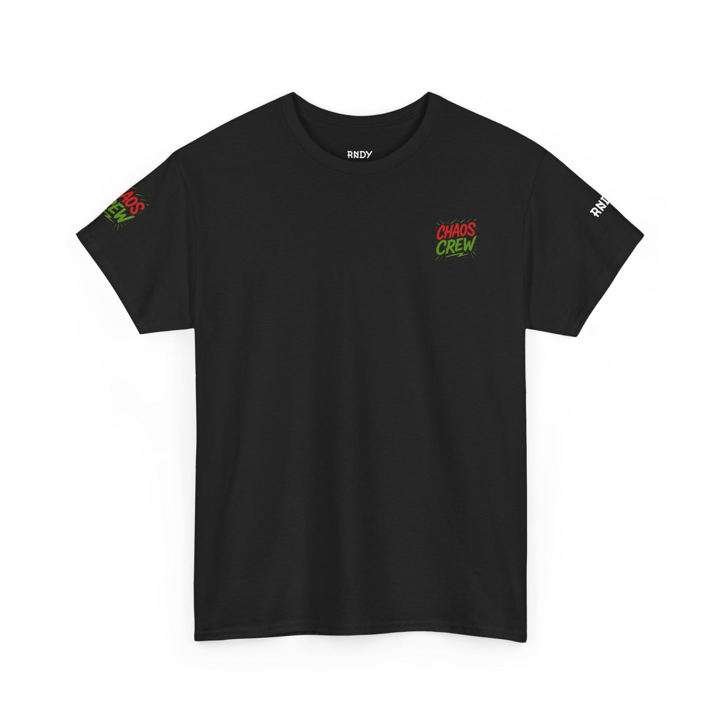 Chaos Crew Unisex Heavy Cotton Tee | Fun Graphic T-Shirt for Group Events, Parties, Celebrations, Gifts, Casual Wear
