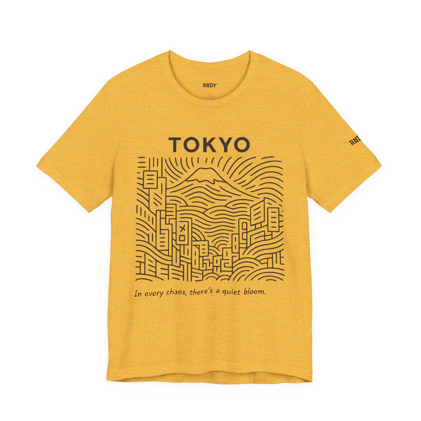 Tokyo Inspired Unisex Tee - Minimalist Graphic Shirt