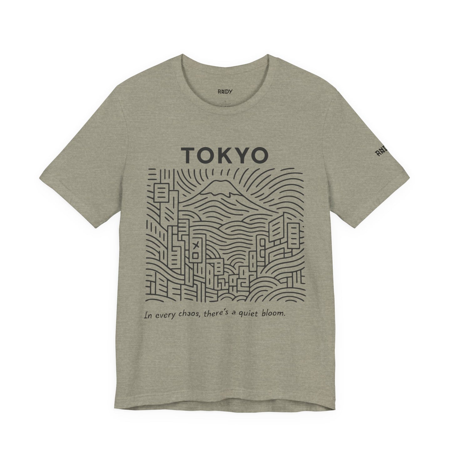 Tokyo Inspired Unisex Tee - Minimalist Graphic Shirt