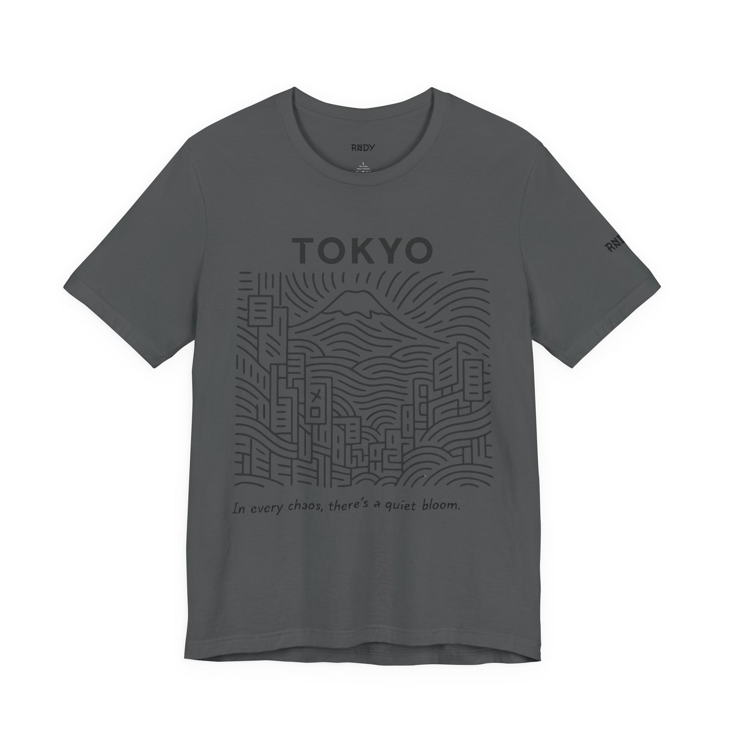 Tokyo Inspired Unisex Tee - Minimalist Graphic Shirt