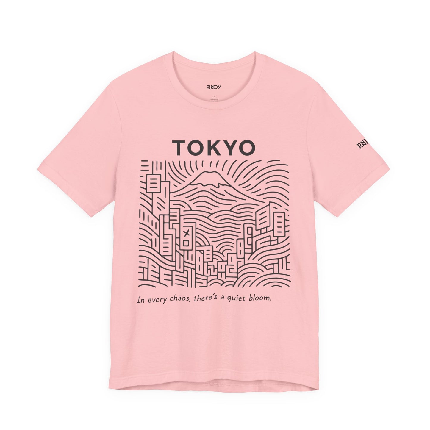 Tokyo Inspired Unisex Tee - Minimalist Graphic Shirt