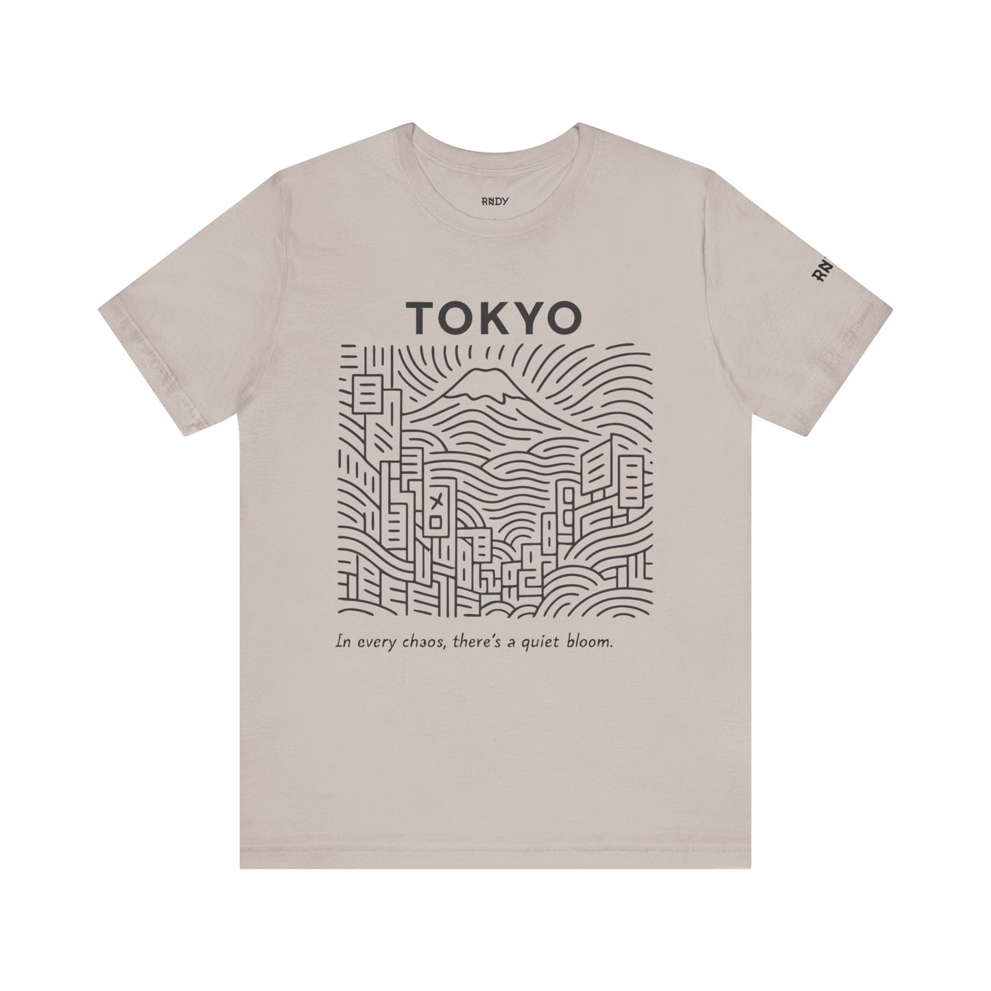 Tokyo Inspired Unisex Tee - Minimalist Graphic Shirt