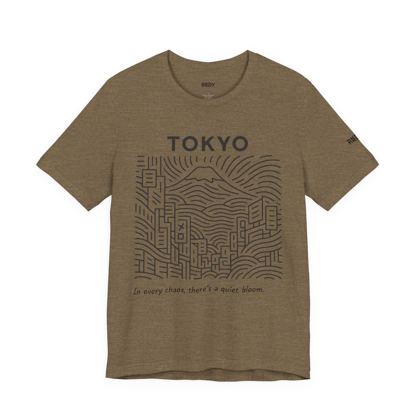 Tokyo Inspired Unisex Tee - Minimalist Graphic Shirt