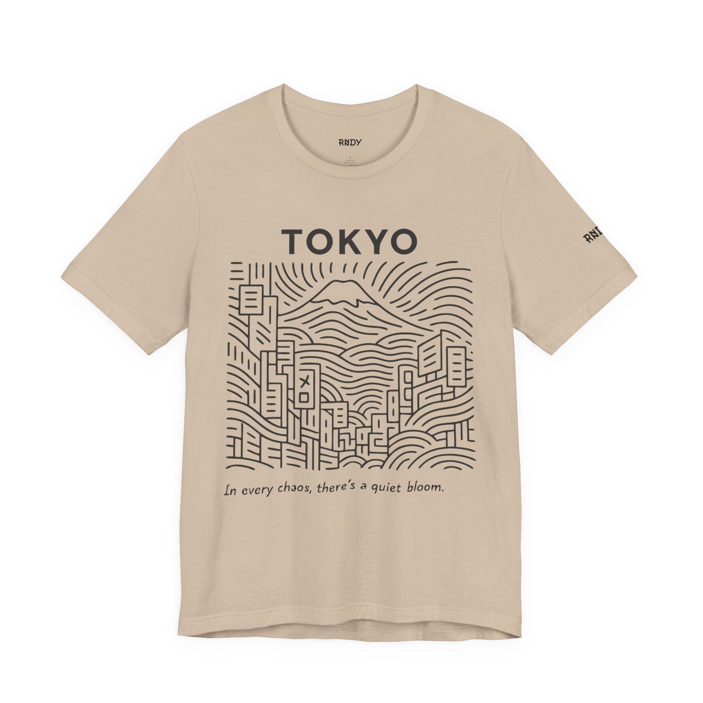 Tokyo Inspired Unisex Tee - Minimalist Graphic Shirt