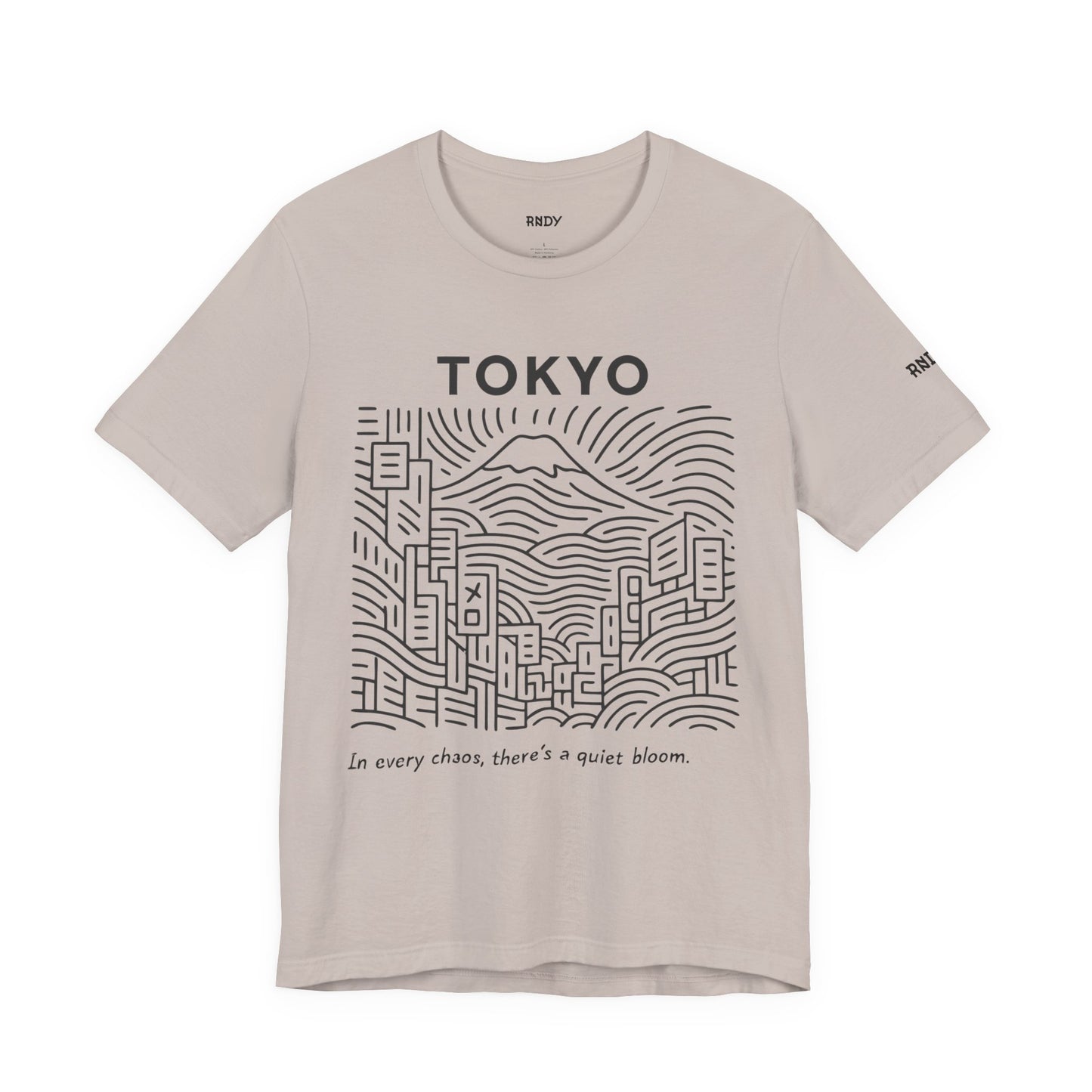 Tokyo Inspired Unisex Tee - Minimalist Graphic Shirt