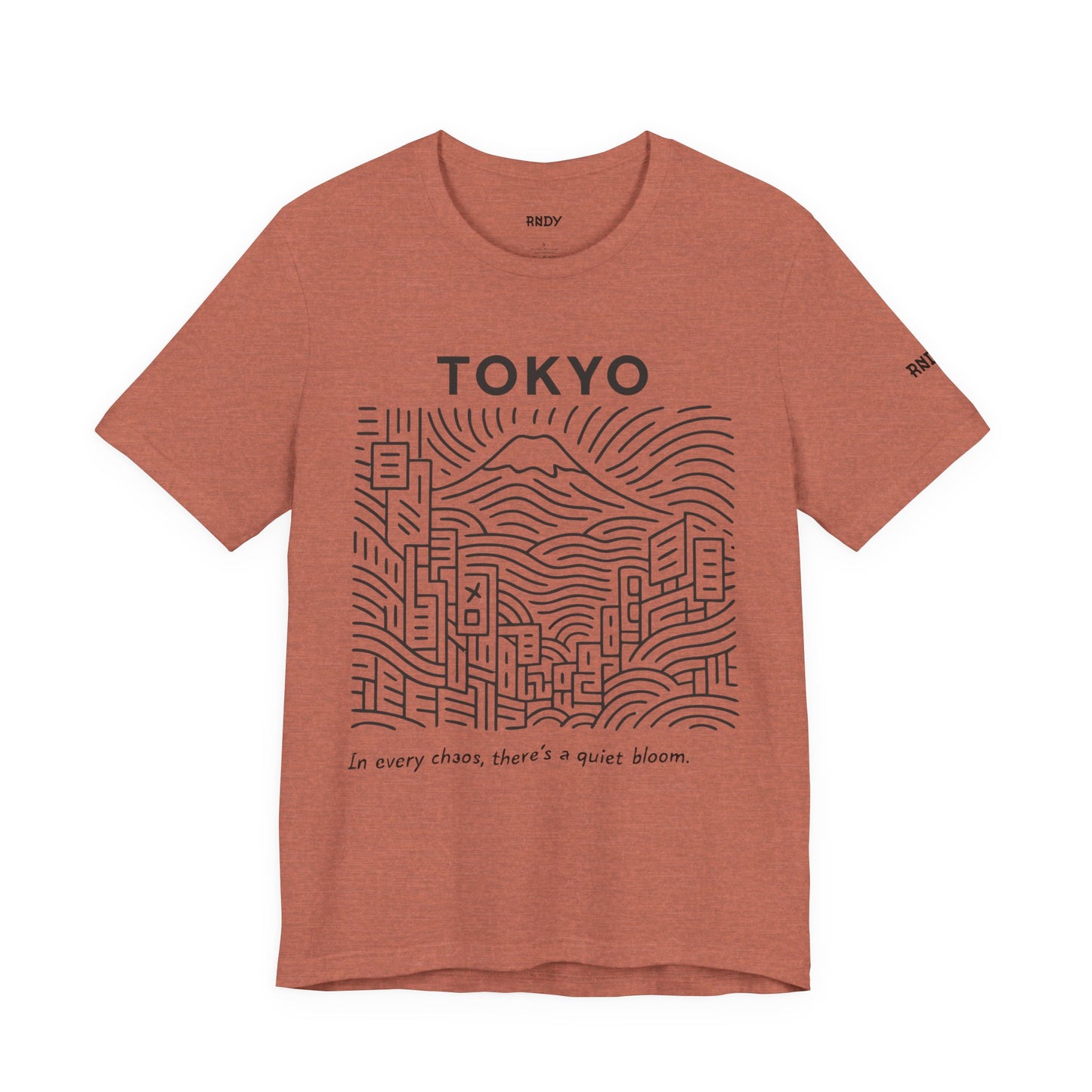 Tokyo Inspired Unisex Tee - Minimalist Graphic Shirt