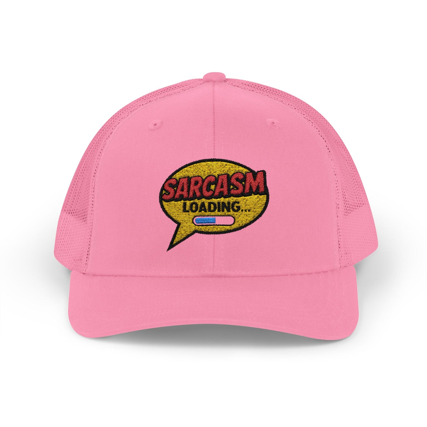 Sarcasm Loading... Snapback Trucker Cap - Funny Hat for Humor Lovers and Gift for Friends