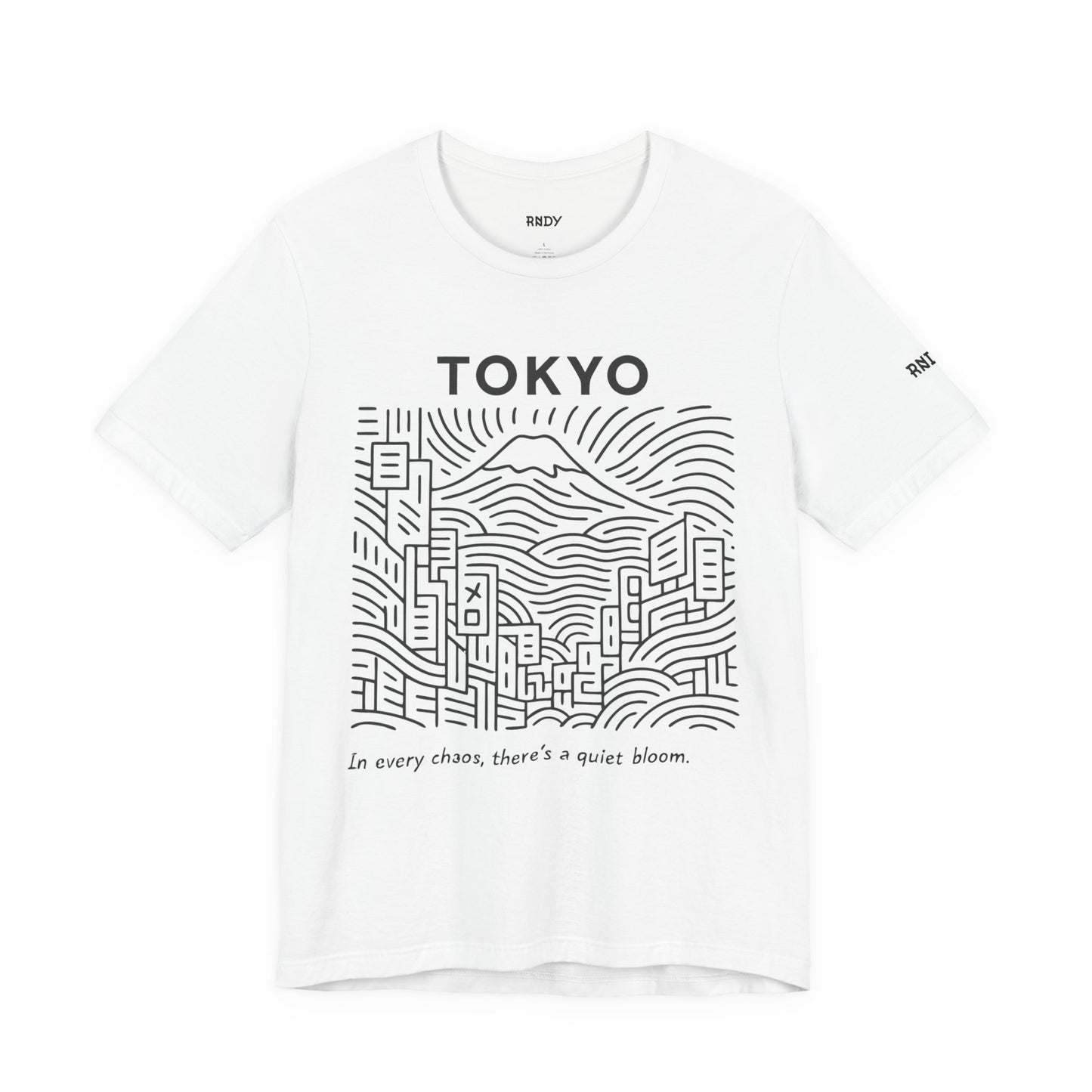 Tokyo Inspired Unisex Tee - Minimalist Graphic Shirt