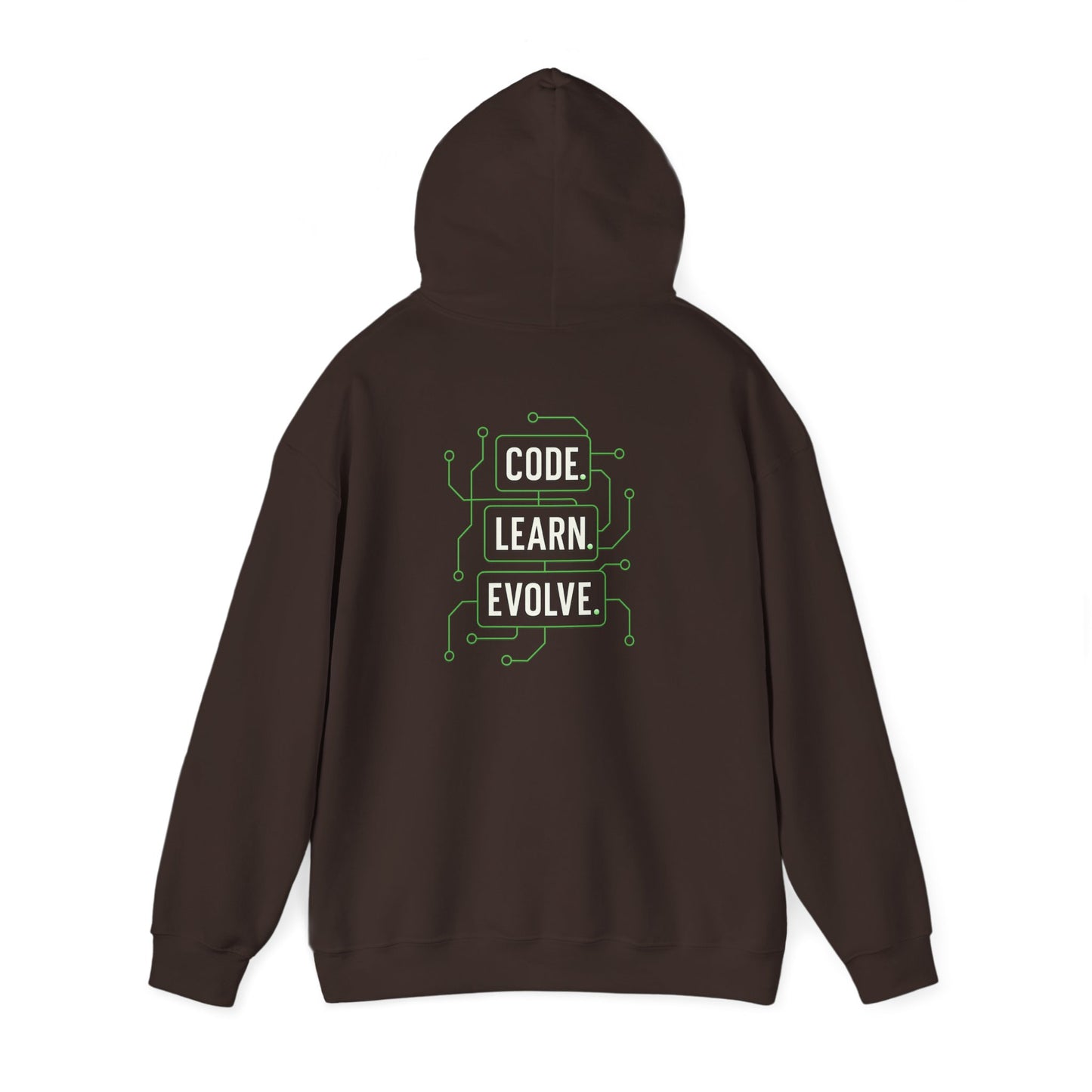 CODE LEARN EVOLVE Hoodie Sweatshirt