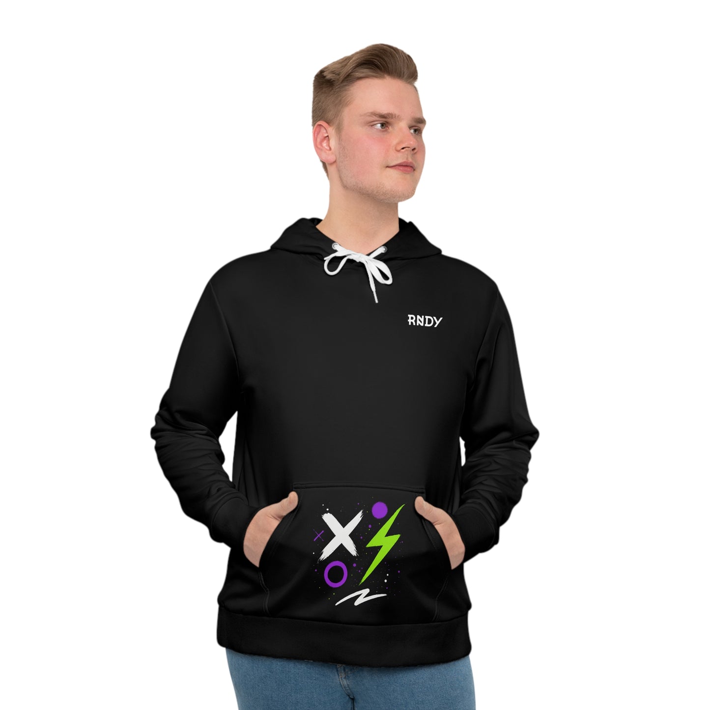 Men's Hoodie - Bold Graphic Streetwear for Him