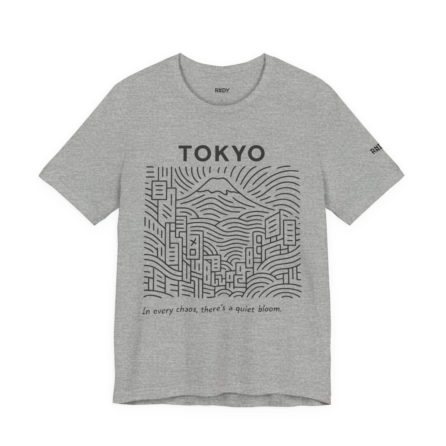 Tokyo Inspired Unisex Tee - Minimalist Graphic Shirt